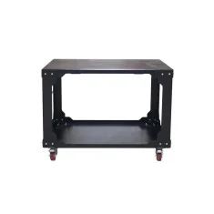Mesa com rodas para prensas térmicas e máquinas (98cm x 88cm)
