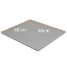 Almofada de silicone para prensa térmica 40 x 50cm