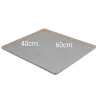 Almofada de silicone para prensa térmica 40 x 60 cm