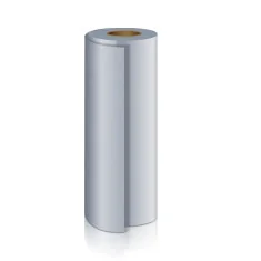 Filme prateado DTF, Hanrun Paper Silver Foil - Carretel de 60 cm x 30 m