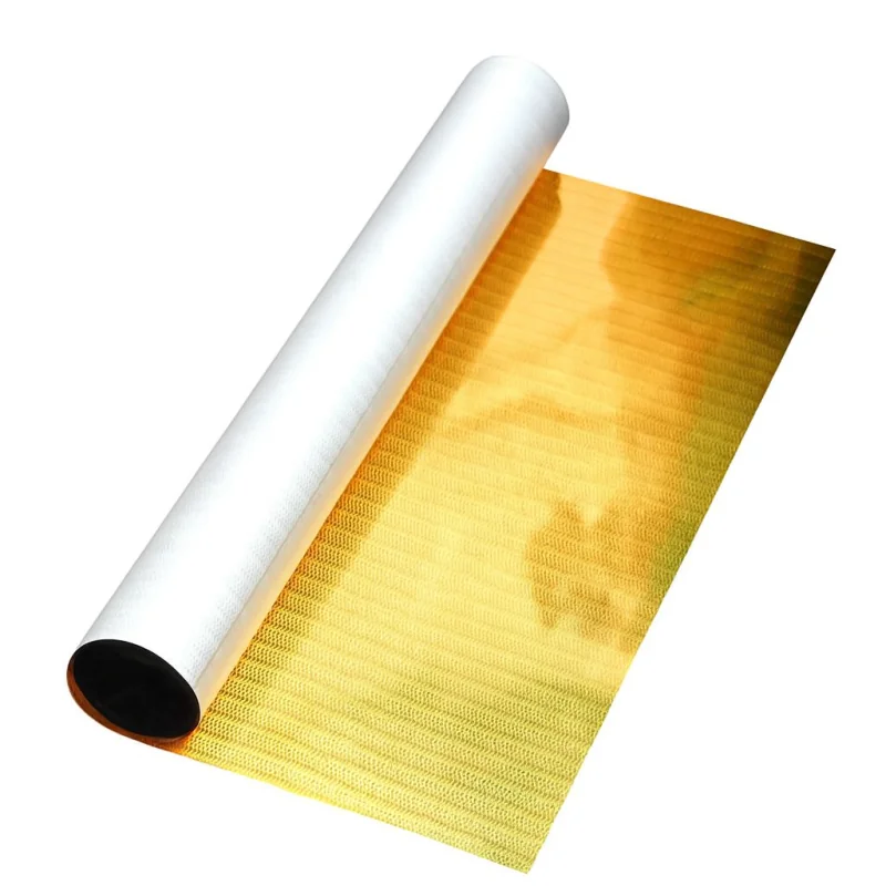 Filme DTF dourado holográfico 30 cm (rolo de 10 m)