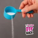 Poudre adhésive pour sublimation DTF Hack (500 g)