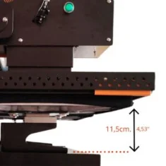 Presse à sublimation électrique autonome et DTF avec double plateau 40x50, Miranda