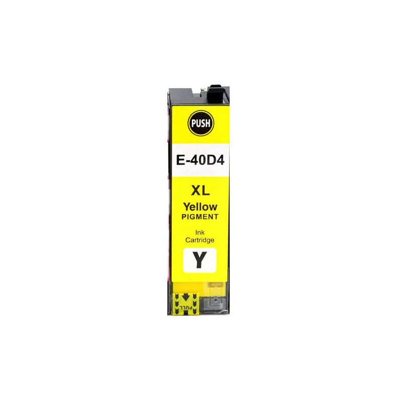 Cartouche d'encre pigmentée jaune générique Epson T40D4