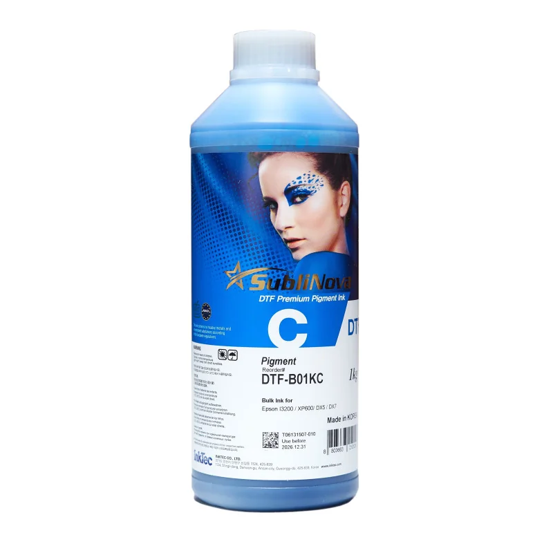 Tinta DTF cian, InkTec Tinta DTF cian, InkTec