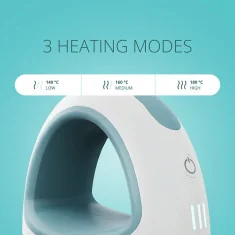 LOKLiK Mini Azul, Mini Prensa Térmica para Sublimação, Vinil DTF e Transferência Térmica