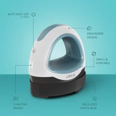 LOKLiK Mini Azul, Mini Prensa Térmica para Sublimação, Vinil DTF e Transferência Térmica