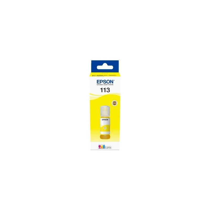 Encre jaune Epson Ecotank 113 (flacon de 70 ml)