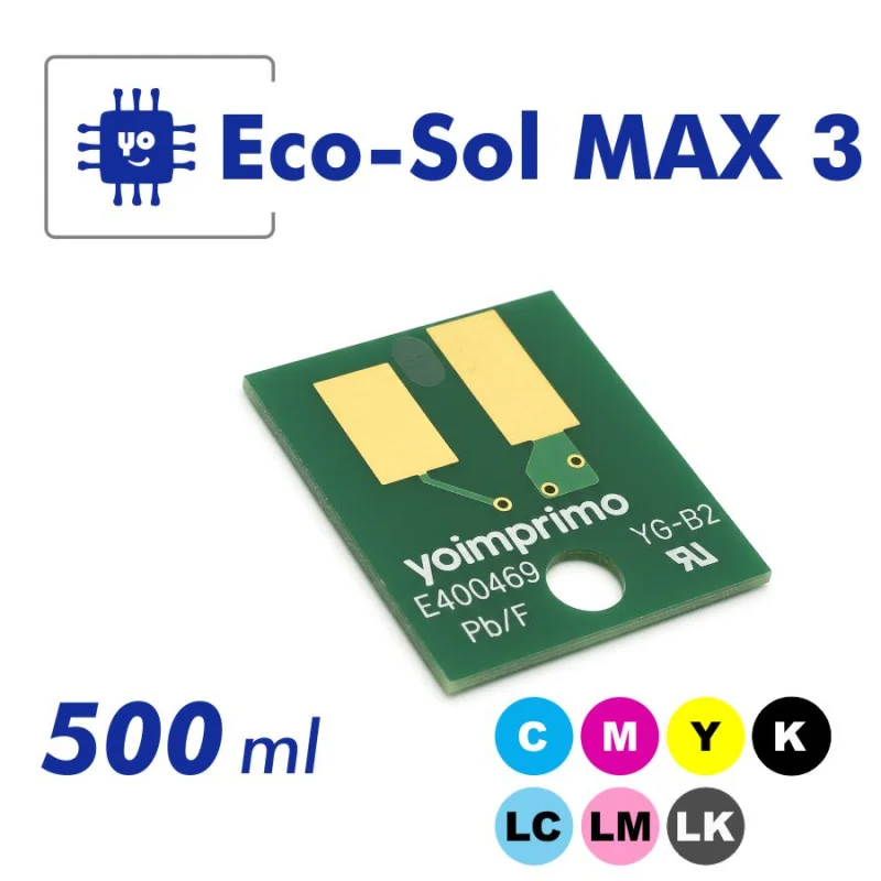 Chip de tinta Roland Eco-Sol MAX 3 (500 ml)