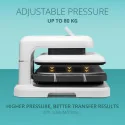 Prensa térmica automática inteligente LokLik ImPress Auto 2 38x38cm (branca)