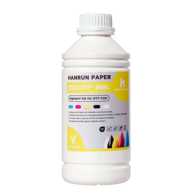 Encre Hanrun PRO DTF, jaune (1 kg)