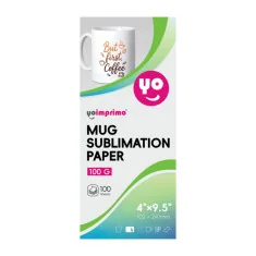 Papier de sublimation pour Mugs, 100 feuilles 24x10cm