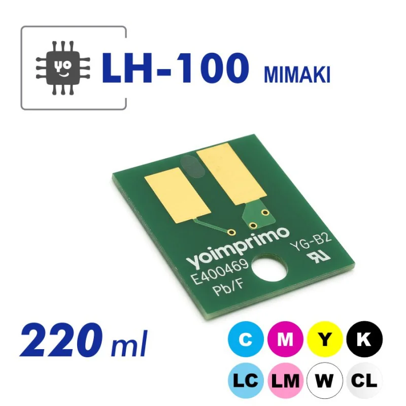 Puce d'encre Mimaki LH-100, (220ml)