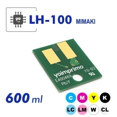 Puce d'encre Mimaki LH-100, (600 ml)