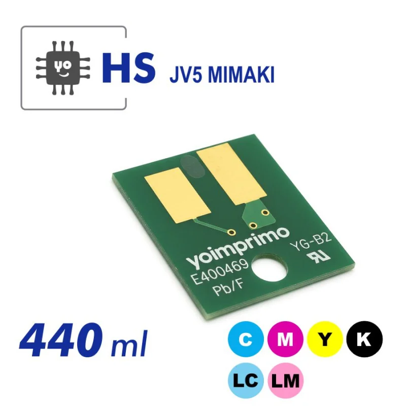 Puce HS pour Mimaki JV5 (440 ml)