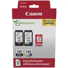 Pack CANON&nbsp;: Cartouches originales PG540 + CL541 + Papier photo