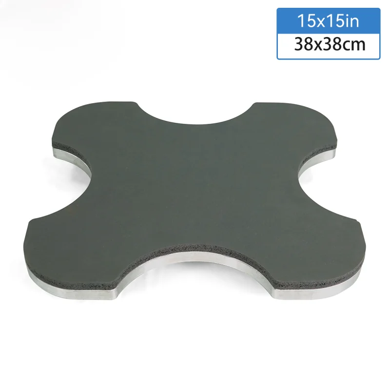 Plateau à changement rapide pour presse à chaud (Spécial pour casquettes, 38 x 38 cm)