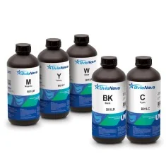 Encre cyan clair LH-100 pour Mimaki | InkTec HR100 (1 kg + puce)