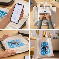 Cricut EasyPress SE 22,5 x 22,5 cm com tapete – prensa térmica portátil