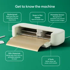 Ensemble Cricut Explore 5 essentiels - Machine de découpe avec pack de démarrage