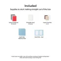 Ensemble Cricut Explore 5 essentiels - Machine de découpe avec pack de démarrage