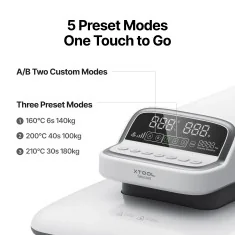 Presse à chaud automatique xTool Selected HP2, 38×38 cm