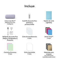 Cricut Joy Xtra Lavender Edição Limitada com kit inicial