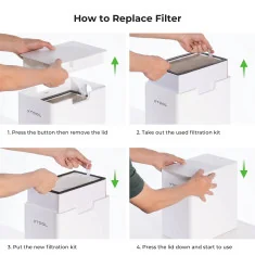 Purificador de humo xTool Desktop Air Purifier