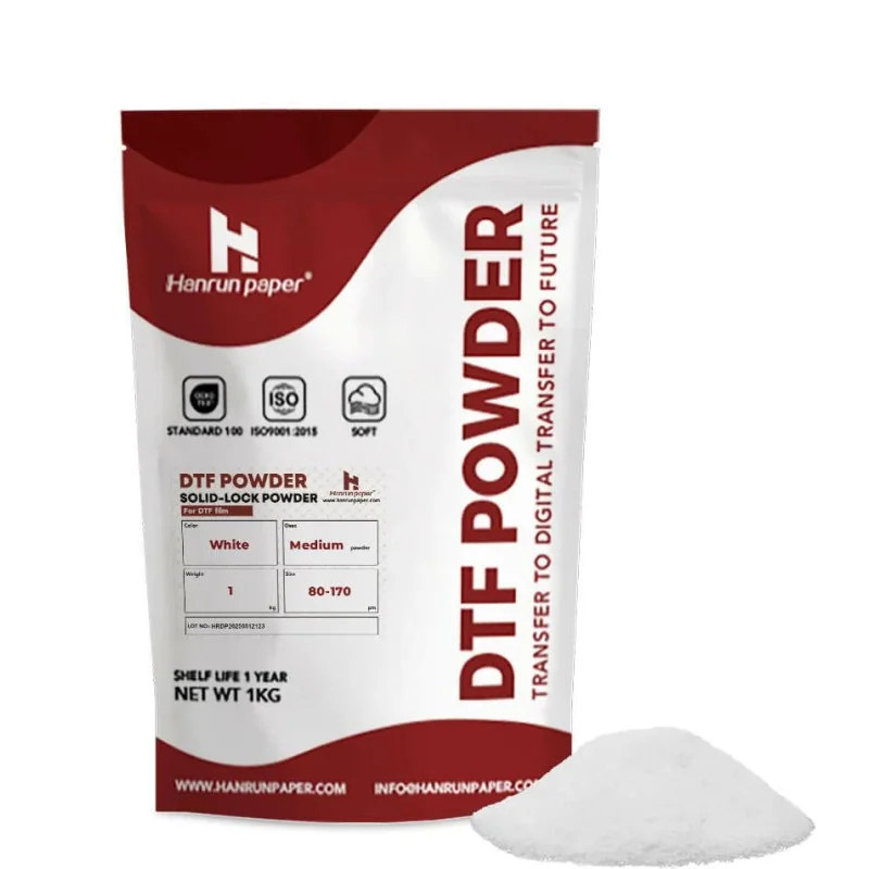 Poudre DTF haute adhérence Hanrun Paper Solid Lock - 1 kg