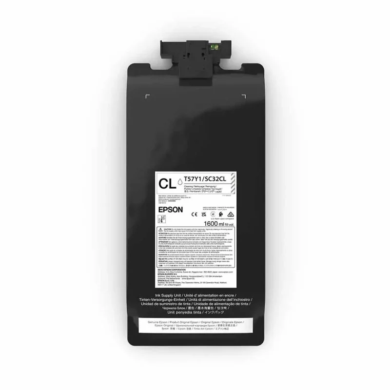 Líquido de limpieza Epson UltraChrome DF 1,6 L para SureColor SC-G6000 y SC-G9000 (T57Y1)