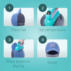 LOKLiK ImPress™ Hat – Presse à chaud pour casquettes