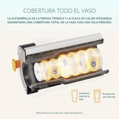 LOKLiK Handle Tumbler Heat Plate Kit, módulo para copos de 1,2 L com pega