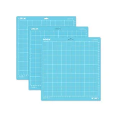 LOKLiK lot de 3 tapis LightGrip 30,5 × 30,5 cm