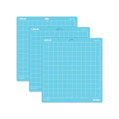 LOKLiK lot de 3 tapis LightGrip 30,5 × 30,5 cm