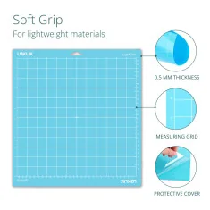 LOKLiK lot de 3 tapis LightGrip 30,5 × 30,5 cm
