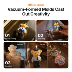 Module xTool 3D Form pour WonderPress