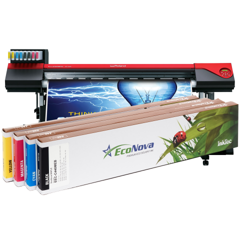 Cartouches d'encre EcoSolvente pour traceurs et imprimantes Roland - yoimprimo.com