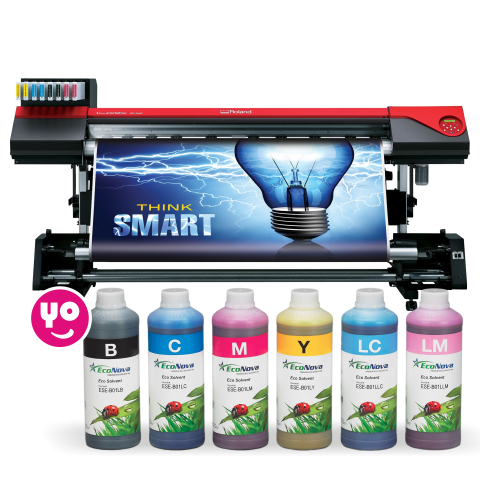 Tintas EcoSolventes para Roland