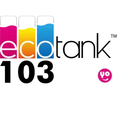 Encres 103 Epson ou Inktec en flacons de 75 ml, 100 ml ou 1 litre