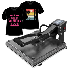 Prensas térmicas para camisetas e camisolas